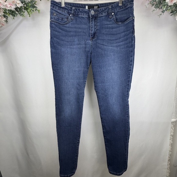 Kut from the Kloth Denim - Kut From The Kloth Mia Toothpick Skinny Medium Wash Size 12 Tapered